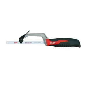 Bargain Milwaukee Tool 48-22-0012 Steel 8 Teeth Compact Hack Saw 10-Inch x 12-1/2-Inch