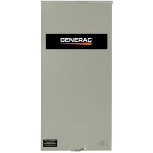 Generac RTSW400A3 2-Pole 1-Phase Automatic Smart Transfer Switch 120/240-Volt 400-Amp NEMA 3R Warranty Included
