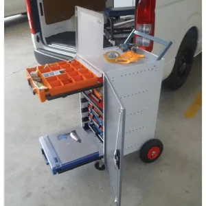 Rolacase RCWHL/PN Pneumatic Wheel Kit For Use With Single Modular Mobile Work Station While Supplies Last