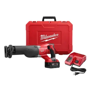 Milwaukee Tool 2621-21 Cordless Reciprocating Saw Kit 18-Volt 18-Inch M18 Sawzall Certified