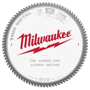 Milwaukee Tool 48-40-4510 Carbon Steel Carbide Tip Thin Metal Cutting Circular Saw Blade 14-Inch In Demand