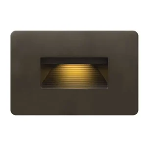Crafted Hinkley Lighting 15508BZ 1-Light Step Light 3.8-Watt 12-Volt Bronze Luna