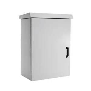 Exclusive Hoffman ECL906050P NEMA 4X Light-Textured Aluminum One Door OSP Enclosure Package 23.62-Inch x 35.43-Inch x 19.68-Inch RAL 7035 Gray Comline
