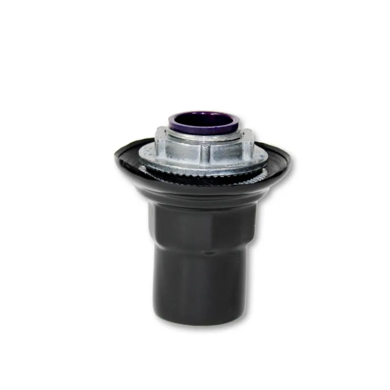 Final Sale Calpipe PV1500ST5 Black PVC Coated Steel Knockout Conduit Hub 1-1/2-Inch Calbond™