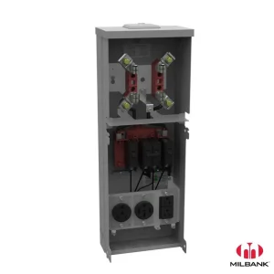 Handmade Milbank U5100-XL-75 Ring Type Metered Power Supply Unit 120/240-Volt AC 125-Amp