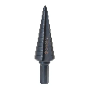 Greenlee 34403C Steam Oxide 10 Gauge Cobalt High Speed Steel XT Cobalt Step Bit 3/16-Inch - 7/8-Inch Kwik Stepper Fast Shipping