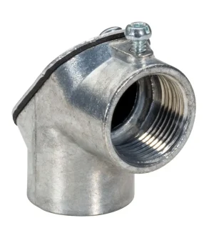 Express Delivery Topaz Electric 352SS Die Cast Zinc 90-Degree EMT Set Screw Pull Elbow 3/4-Inch