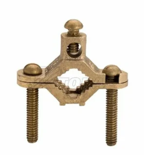 Topaz Electric 620DB Bronze Direct Burial Ground Clamp 1/2 - 1-Inch 10-2-AWG Latest