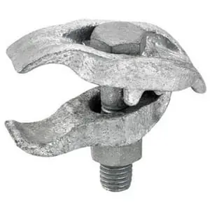 Final Sale Topaz Electric 1562HDG Hot Dip Galvanized Malleable Iron Parallel Conduit Support 3/4-Inch