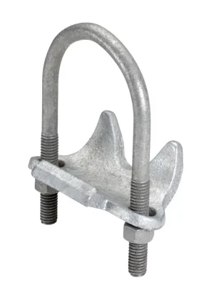 Topaz Electric 1556HDG Hot Dipped Galvanized Malleable Iron Right Angle Conduit Support 2-Inch Modern