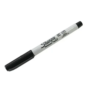 Crafted Sharpie 37121 Plastic Ultra Fine Point Permanent Marker Gray