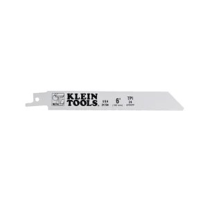 Handmade Klein Tools 31734 Bi-Metal 24 Teeth Reciprocating Saw Blade 6-Inch