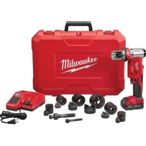 Milwaukee Tool 2677-21 Knockout Tool Kit 11.7-Inch Length Force Logic M18 Free Delivery