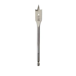 Affordable Milwaukee Tool 48-27-0681 11/16-Inch Stubby Flat Boring Bit 6-Inch OAL