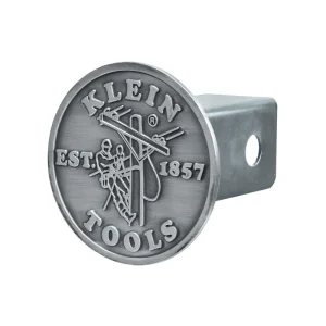 Best Choice Klein Tools 96767 Pewter Alloy Trailer Hitch Cover For Standard 2-Inch Hitch Receivers