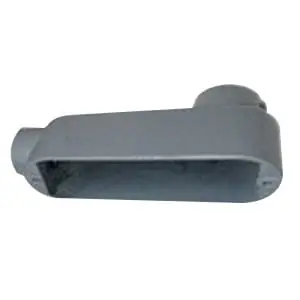 Limited Time Mulberry 12823 Die Cast Aluminum LR Style Conduit Body With Cover And Gasket 1-Inch