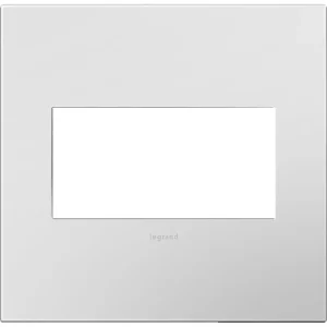 Legrand AWP2GPW4 Plastic 2-Gang Wallplate White Bargain