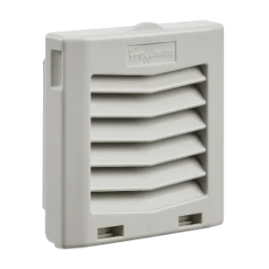 Hoffman HG0400404 Filter Fan Exhaust Grille 21 - 484 CFM RAL 7035 Light Gray Brand New