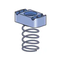 No Minimum Order Unistrut P1010TEG Electrogalvanized Channel Nut Without Spring 1/2-13