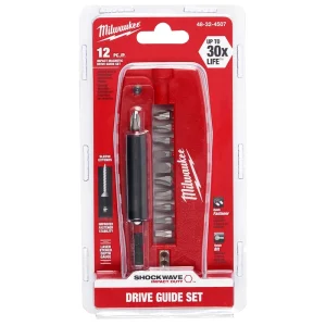 Buy Online Milwaukee Tool 48-32-4507 12-Piece Impact Drive Guide Set Shockwave