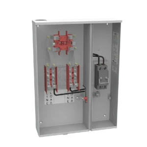 High Quality Milbank U224MTB-P 1-Phase Self-Contained Ring Type Meter Socket With Link Bypass 4 Jaw 200-Amp