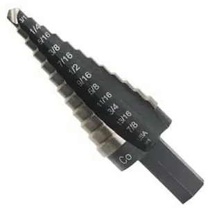 Irwin Tools 10234 High Speed Steel Self-Starting Fractional #4 Step Drill 3/16 - 7/8-Inch Get Yours