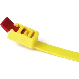 Hellermann Tyton RTT750HR.NX900 Polyamide 6/6 Releasable Speedy Tie 29.6-Inch Yellow/Red In Demand
