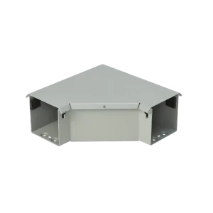 Sale Hoffman F44T3R90E 90-Degree Wireway Elbow 4-Inch x 4-Inch Steel ANSI 61 Gray Polyester Powder Paint