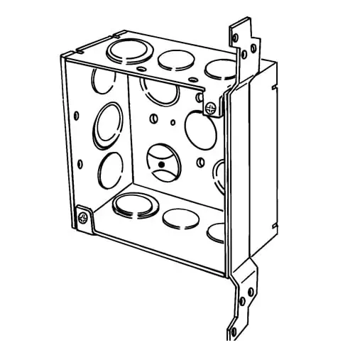 EGS 4SDVB-EK-PL 4SQ OUTLET BOX Certified