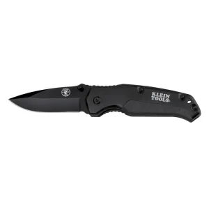 Exclusive Offer Klein Tools 44220 Black Oxide 440A Stainless Steel Pocket Knife 8-13/64-Inch x 3-1/2-Inch