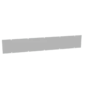 Free Returns Milbank 10X60GSC1 Lay-In Wireway Cover 60-Inch x 10-Inch Steel ANSI 61 Gray Polyester Powder Coated