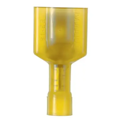 Fresh Stock Panduit DNF10-250FIMB-Q Male Tab Disconnect 12-10-AWG Yellow