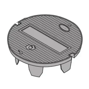 Oldcastle G05CT Cast Iron Bolt Down Flush Lid Christy Best Price