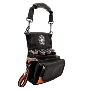 Klein Tools 5242 9 Pocket Heavy-Duty Tool Pouch Ballistic Polyester 9-1/2-Inch x 7-1/2-Inch x 4-Inch Depth x 9-1/2-Inch Tradesman Pro Don’t Miss Out