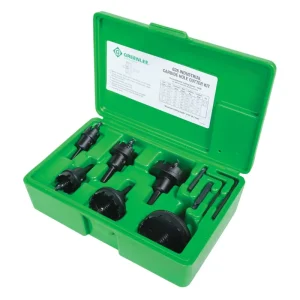 Greenlee 628 Tungsten Carbide Teeth 8-Piece Carbide Cutter Set 7/8 - 2-1/2-Inch Place Order