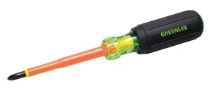 Greenlee 0153-33-INS #2 Heavy-Duty Insulated Screwdriver 8-1/4-Inch Popular