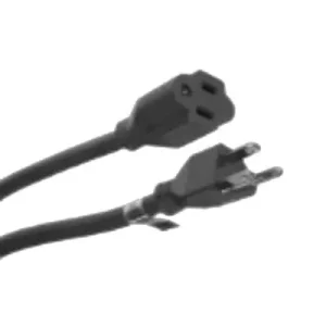 Global Manufacturing GMLD143-8 Power Cord 14/3 Black In Demand