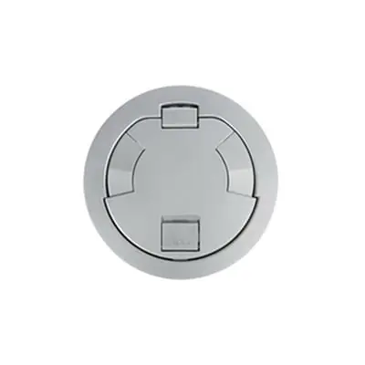 Wiremold 6CT2AL Die Cast Aluminum Tamper-Resistant Multi-Service Poke-Thru Device Cover Assembly Aluminum Powder Coated Evolution Trusted Brand