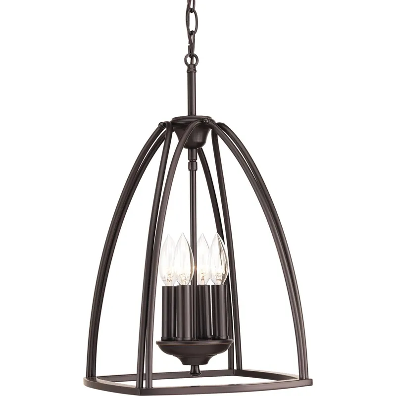 Final Sale FOYER LIGHT FIXTURE PROG P3786 20 4LT 60W FIXTURE