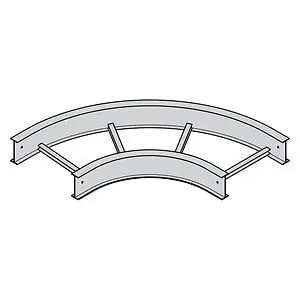 B-Line KS4A09-18-90HB12 90-Degree Horizontal Bend KwikSplice Genuine