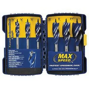 Irwin Tools 3041003 3 Piece Max Speed Drill Bit Set 5/8-Inch 3/4-Inch And 1-Inch Speedbor Best Price