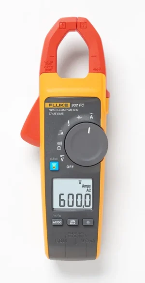 Today Only Fluke FLUKE-902-FC True RMS HVAC Clamp Meter 600-Amp AC 600-Volt AC/DC
