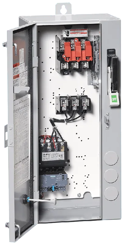 Weekend Sale Siemens 17DUD92NF11 Non-Reversing Combination Fusible Motor Starter NEMA 1 110-Volt AC at 50-Hz 120-Volt AC at 60-Hz 27-Amp