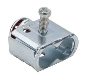Topaz Electric AMC1 Zinc Plated Steel Insulated Throat Straight BX-Flex Connector 1/2-Inch Fan Favorite