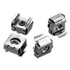 Worldwide Shipping Rack, Square Hole, Cage Nut, #10-32 Pkg (20)
