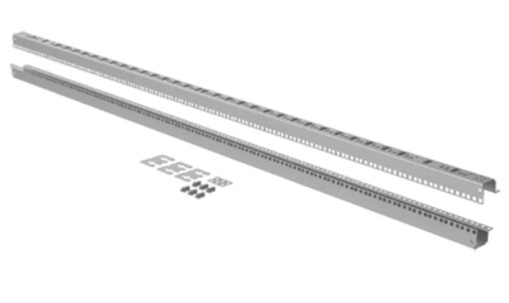 Save Now ProLine G2 19-Inch Rack Angles, Tap Hole, 1800mm, Conductive, Steel