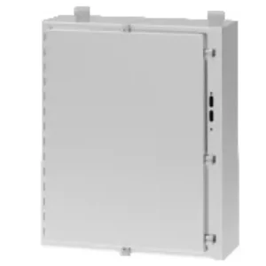 Continuous Hinge Replacement Door for Single-Door, Clamps, Type 4, Fits 36" x24", Gray, Steel Sale