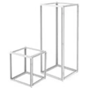 Single Bay Frame, 2000 x 1000 x 500 mm, Steel Genuine