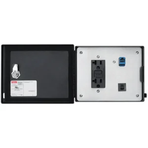 Data Interface Ethernet Port, 120 VAC Duplex Receptacle Premium
