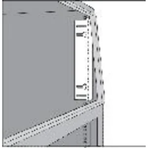 Rack Angles,19 In.thru-hole(2) Express Delivery